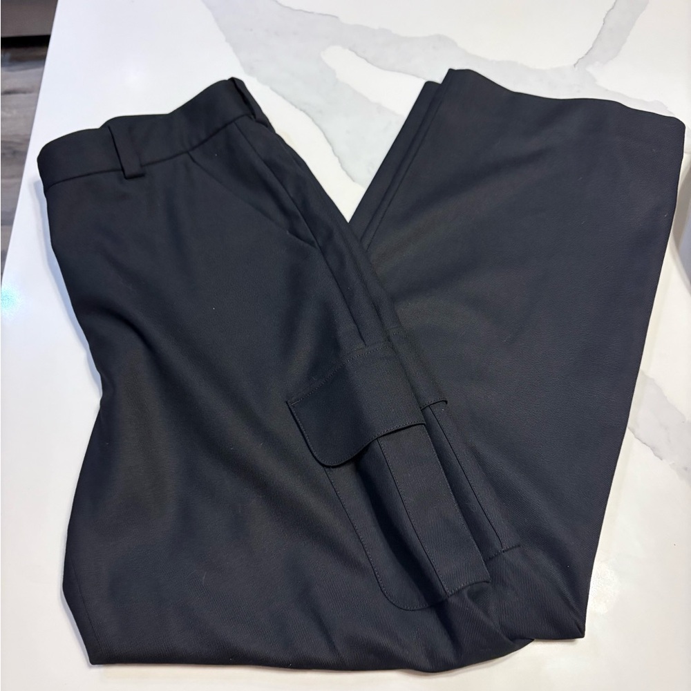 Sunday Best Straight-Leg black pants
